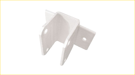 Wall Mount Angle Top Bracket For Sq. Pipe